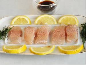 How to salt grayling in sauce and lemon 2