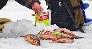 bite activator for ice fishing