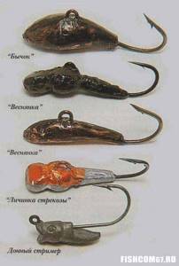 Author&#39;s lures for grayling and other fish