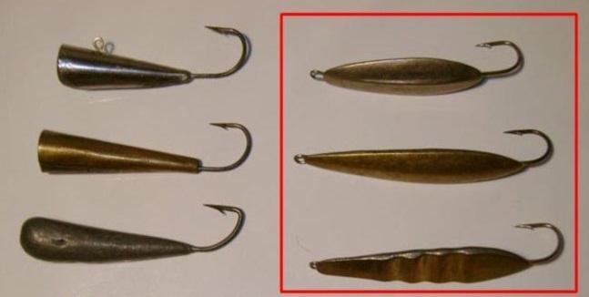 winter spinners for burbot