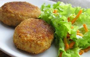 A quick and easy recipe for canned fish cutlets