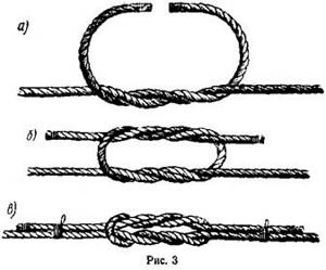 Double straight knot