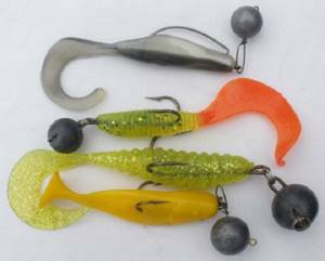 Jig baits for pike in March