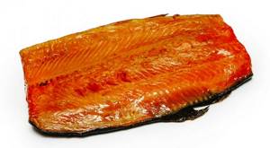 Cold smoked trout