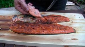 Finnish smoked trout