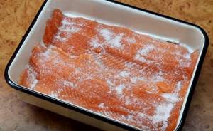 trout with salt and sugar