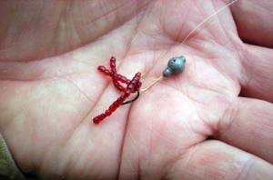 Artificial bloodworm