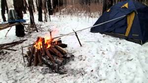 Как и чем обогреть палатку зимой и осенью на рыбалке без угара