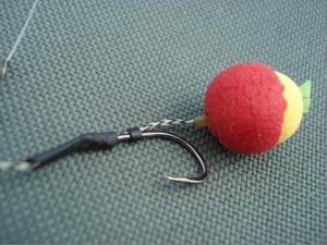 How to attach a boilie to a hook