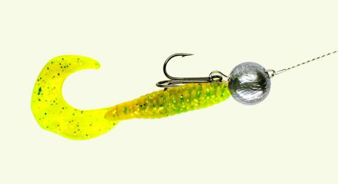 How to put a vibrotail on a hook, how to fish with vibrotails