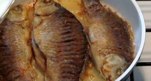 How to fry crucian carp in a frying pan so that there are no bones?