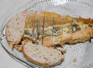 How to cook stuffed pike perch