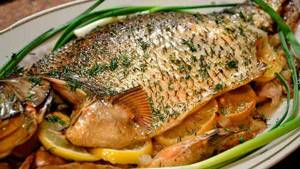 how to cook bream in the oven