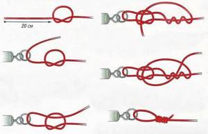 How to tie a wobbler to braid