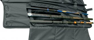 How to sew a case for fishing rods and spinning rods with your own hands