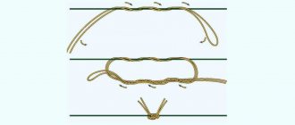 how to knit a stopper knot