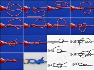 How to tie a Rapala knot