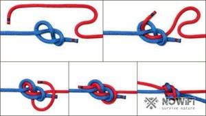 How to tie a counter knot