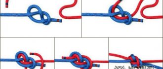 How to tie a counter knot