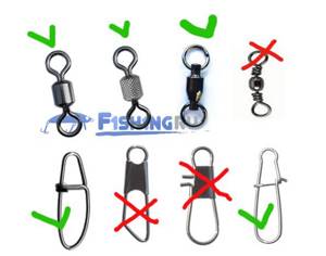How to choose a fishing clasp