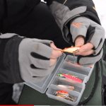 Which lure to choose for trout fishing in winter.