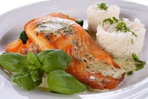 calorie content of pink salmon
