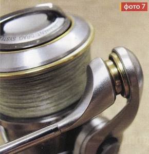 Reel for ultralight-weight, size, spool, brake, bearing, winding