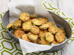 Zucchini batter without eggs