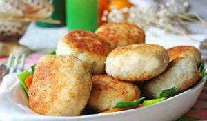 minced pike cutlets