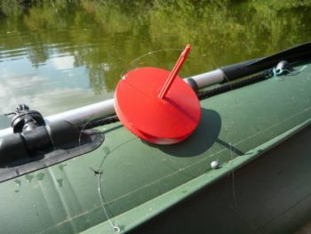Circle on a boat