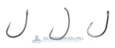Carp hooks should be used with a short shank