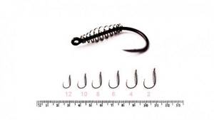 Hooks with spring for soft baits