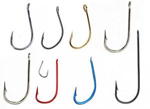 Hooks with different bends