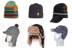 Buy a hat for winter fishing