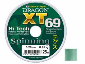 Леска Dragon XT69 Hi-Tech Spinning