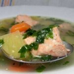 лососевый суп