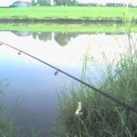 Fishing for crucian carp on a donk