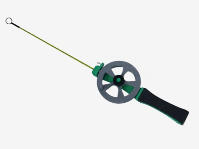 fishing for devils - winter fishing rod with handle