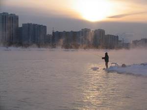 fishing on ice-free channels