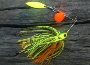 Fishing with a spinnerbait