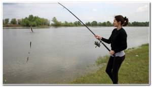 fishing for roach in Astrakhan