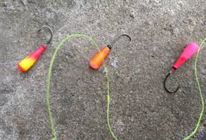 jigs for smelt on leashes