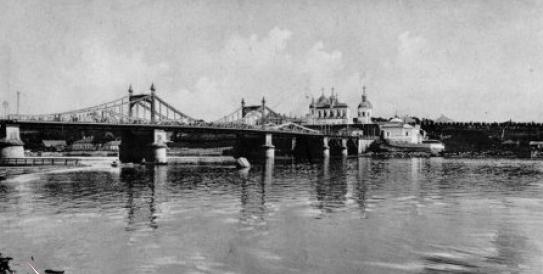 Bridge over the Volkhov River