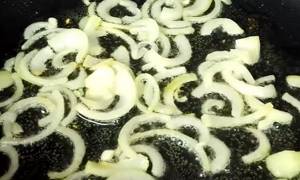 Fry the onion