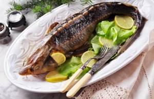 Sturgeon. Benefits, recipes, how to cook in the oven, in a frying pan, boiled in batter 