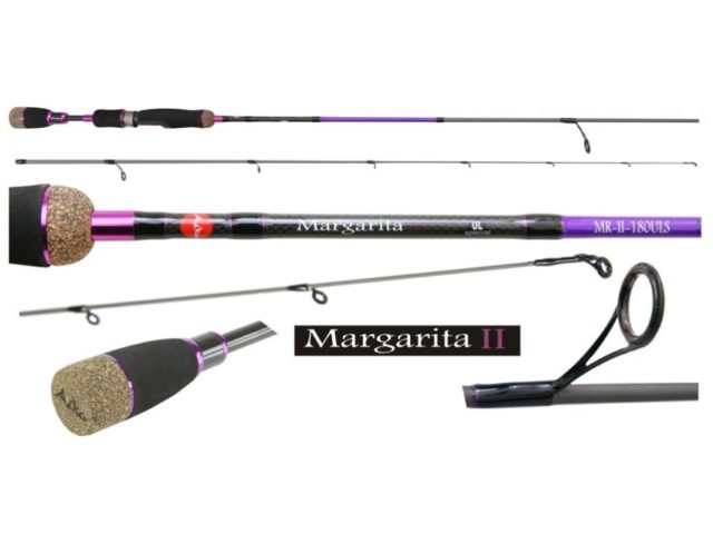 The rods can be equipped with thin fishing lines and threads, as well as light and medium weight baits