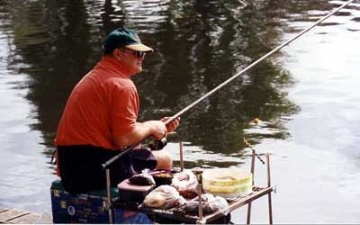 Fishing rig for fishing on rivers and streams with a float rod