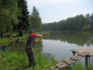reports on fishing in the Moscow region about winter