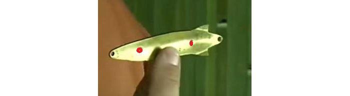holes on the lure