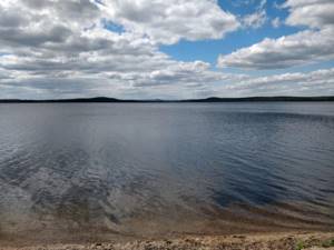 Lake Alabuga Chelyabinsk region